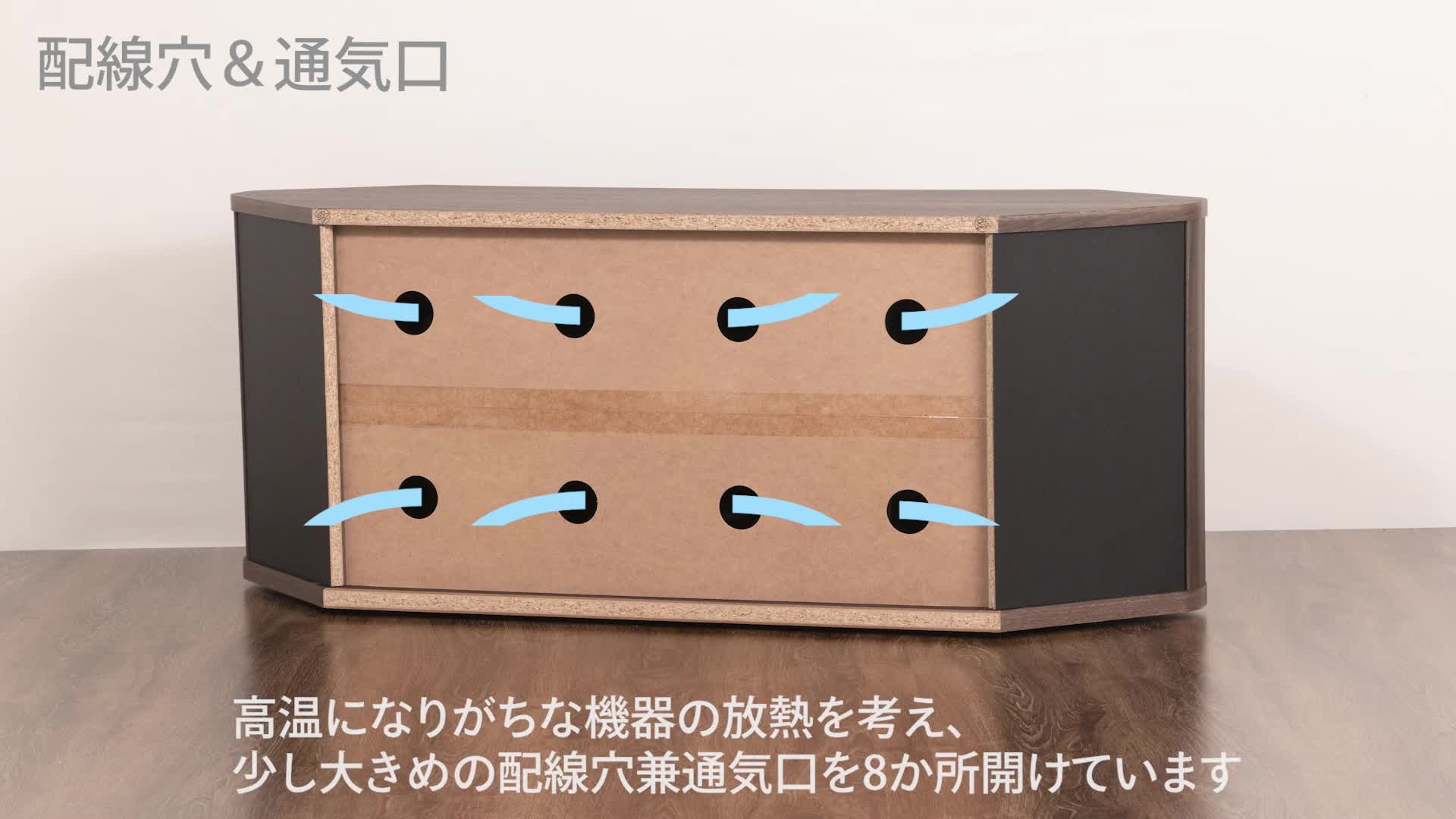 Amazon｜朝日木材加工(Asahiwood) テレビ台 RACINE logic 50型
